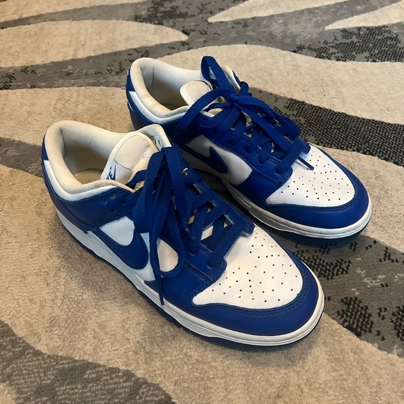 Kentucky Blue Nike Dunks Low Top - Picture 5 of 5